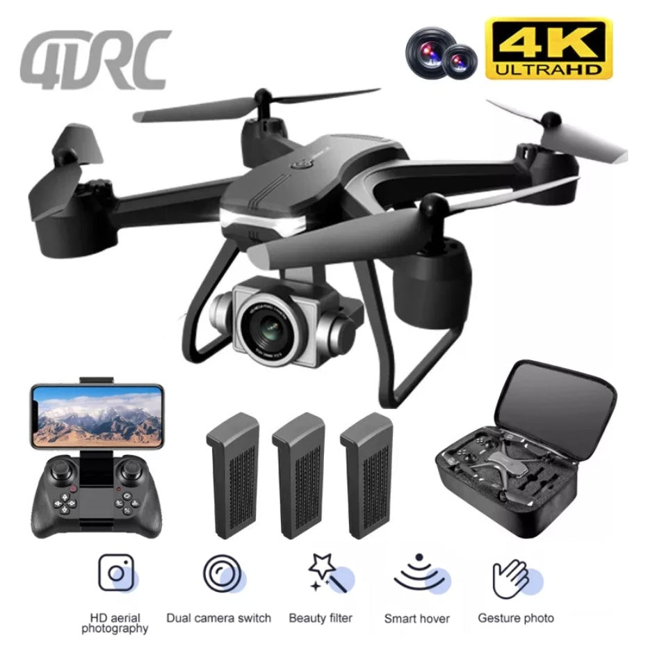 4DRC V14 Professional Drone 6K HD Dual Camera WIFI FPV Portable RC Quadcopter