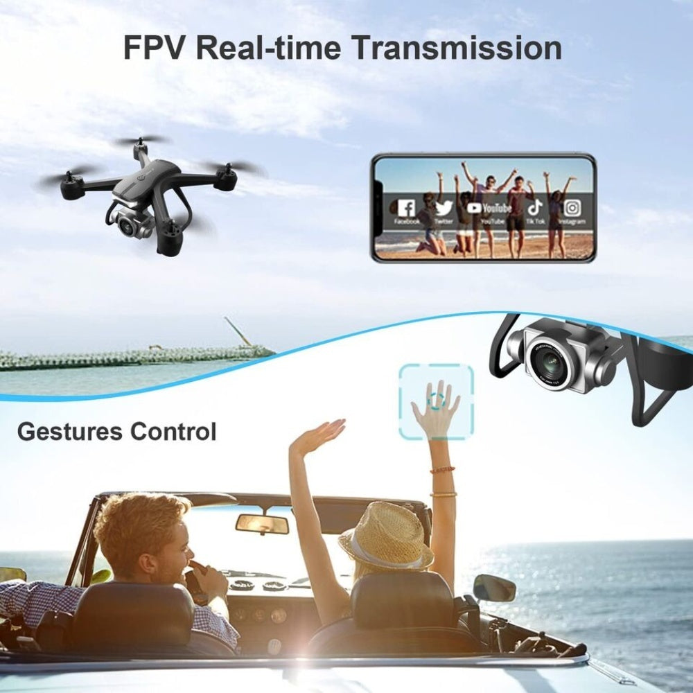 4DRC V14 Professional Drone 6K HD Dual Camera WIFI FPV Portable RC Quadcopter