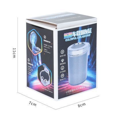 Portable LED Car Ashtray