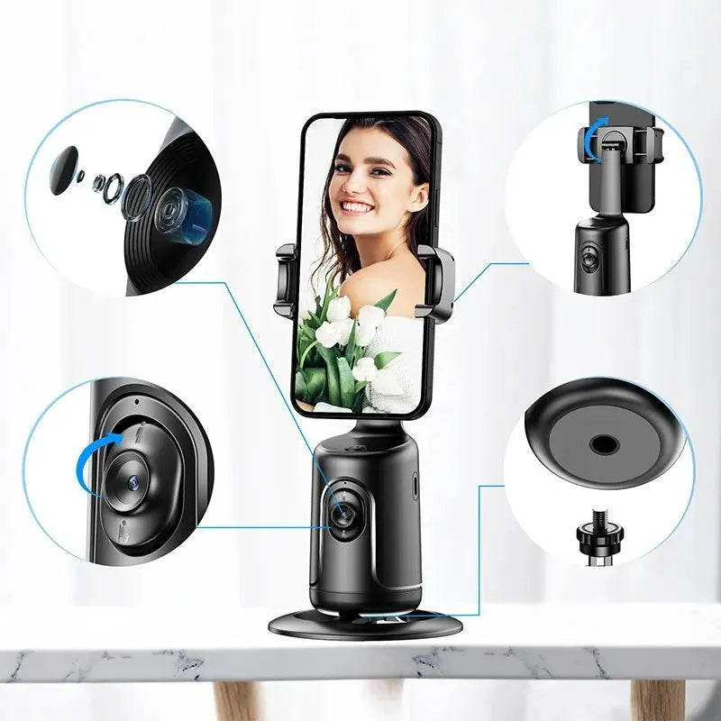 360 Auto Face Tracking Holder For Smartphone