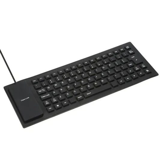 Waterproof Silicone Keyboard, Foldable & Dustproof